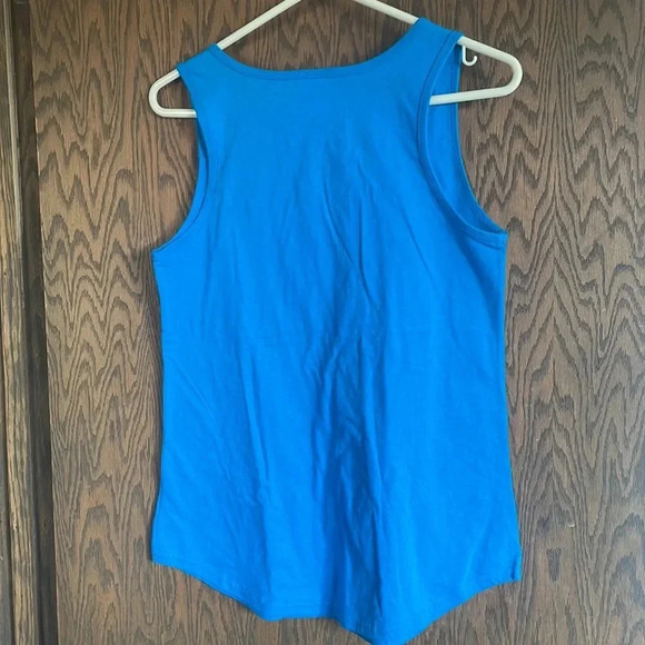 Teal Chicken hen Tank Top M - Picture 4 of 4